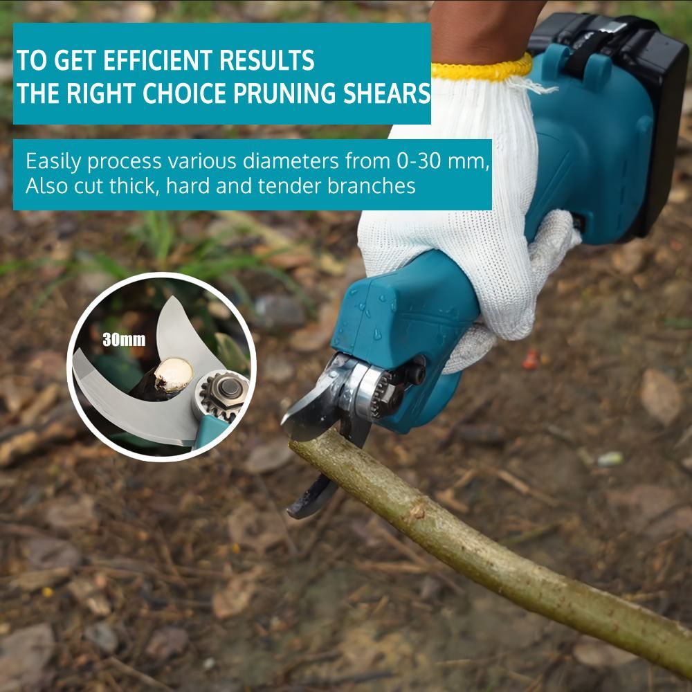 Makita DUZ031 Akülü Makaslı Dal Budama ve Dal Budama Testere 2Li Set 58V 5Ah Çift Akülü Çelik Şanzımanlı